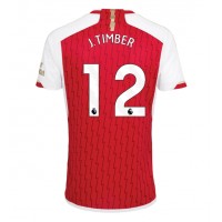 Arsenal Jurrien Timber #12 Hemmatröja 2023-24 Korta ärmar